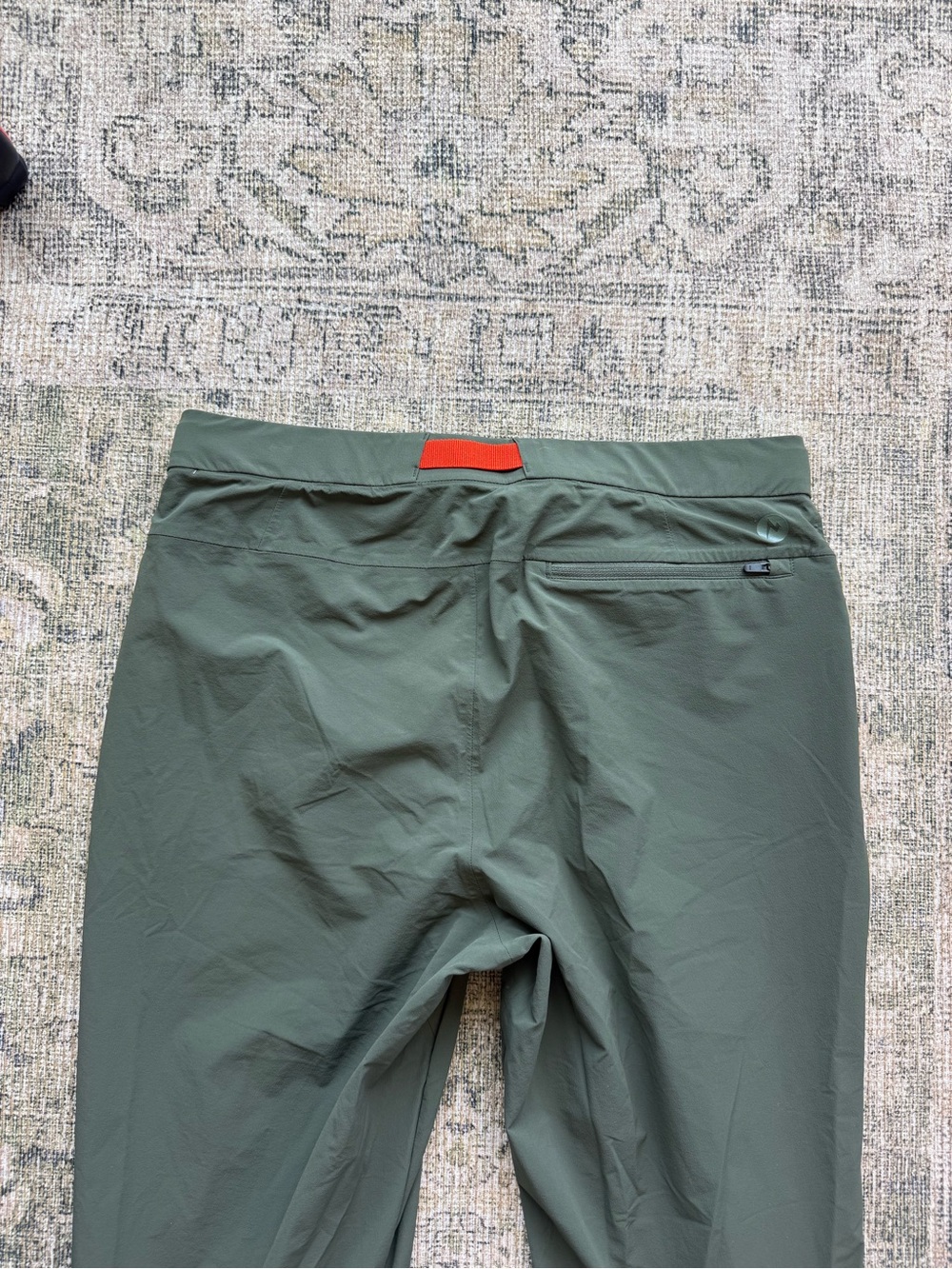 Marmot Men’s Mountain Pants Outdoor Olive Green Hiking Gorpcore Size 32 - Picture 6 of 8